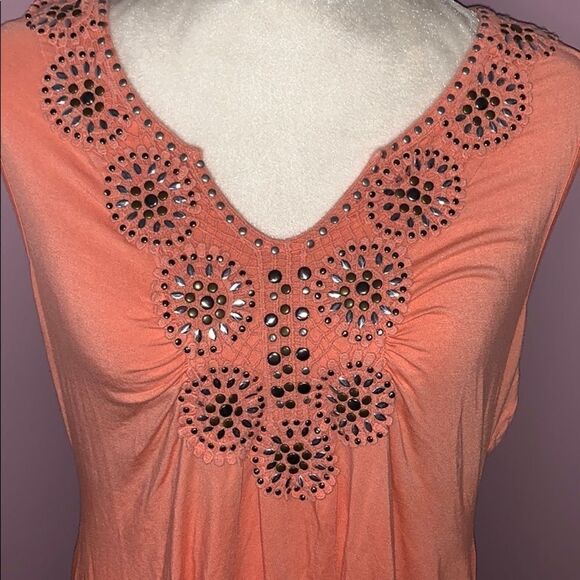 Style & Co studded ombré top - Picture 2 of 6